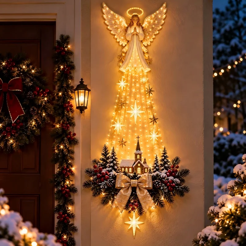 DIY Lighted Nativity Wall Decor 1