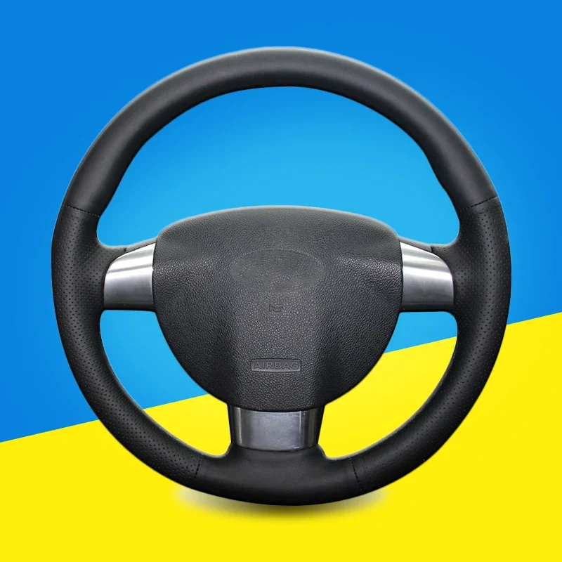 

Изготовленная на заказ автоматическая оплетка на чехле на руль для Ford Focus 2 2005-2011 (3 спицы) Чехлы на руль автомобиля своими руками Аксессуары для интерьера