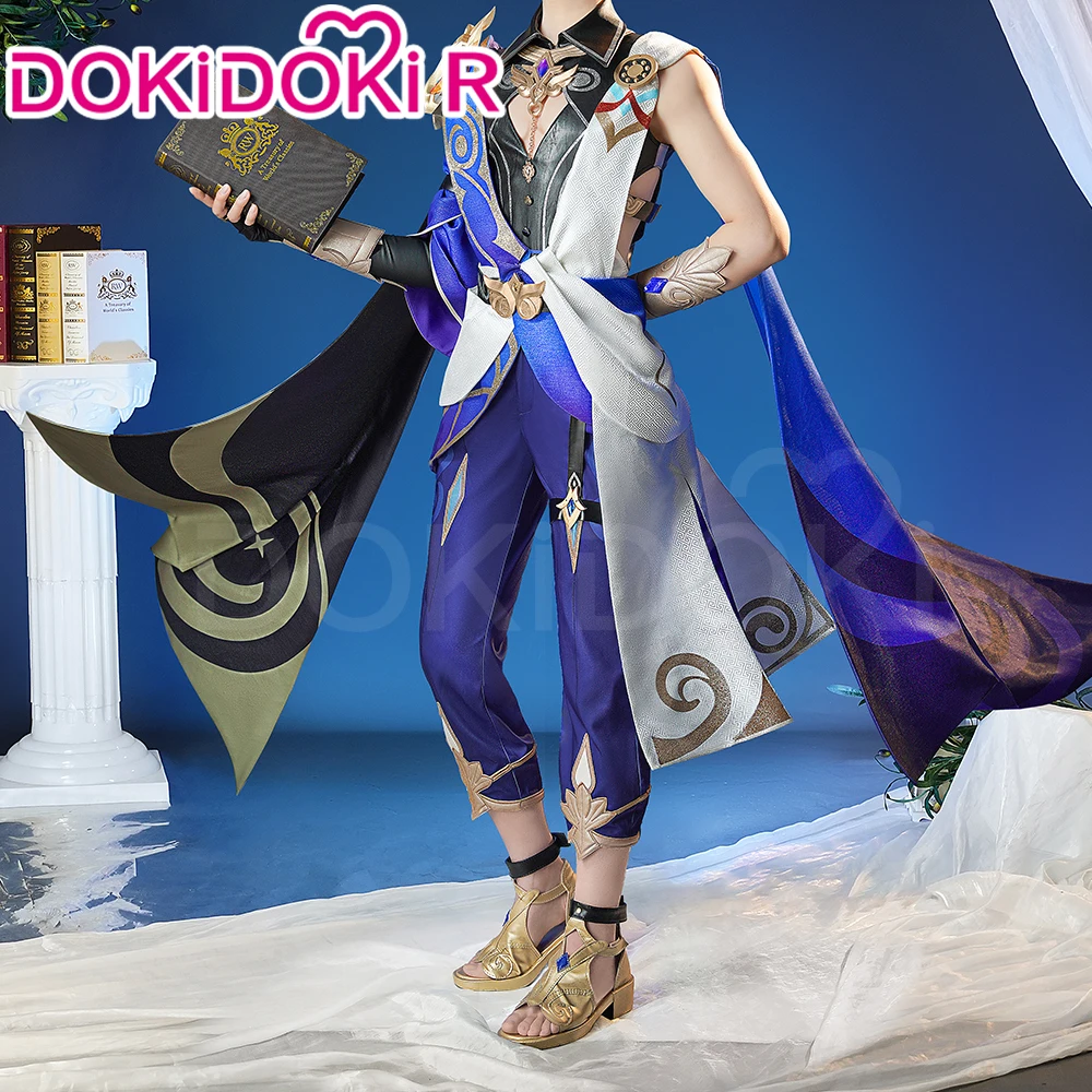 IN STOCK Dr. Ratio Cosplay Costume Game Honkai: Star Rail【S-2XL】DokiDoki-R Men Costume Veritas Ratio Cosplay Plus Size Halloween