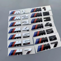 1PCS Car Stickers Car Trunk Sticker Car Badge For BMW M1 M2 M3 M4 M5 M6 M7 E34 E36 E61 E39 E60 E90 E92 E93 F10 F20 F30 G20 G30