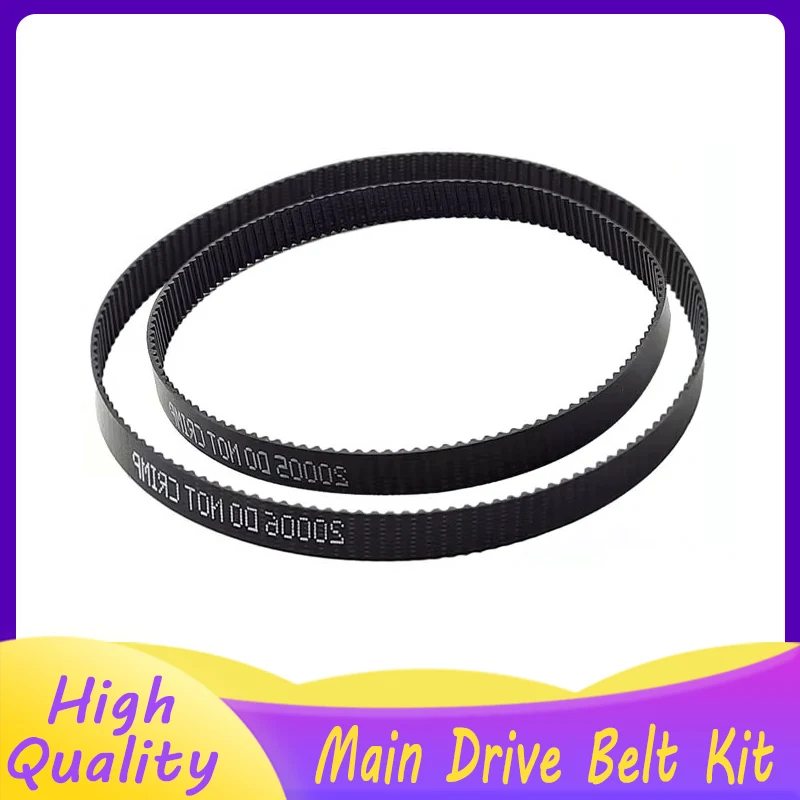 1PCS Ait Main Drive Belt Kit For Zebra S4M ZM400 ZM600 ZT421 ZT410 ZT420 ZT411 203Dpi 300Dpi 600Dpi 79866M 20006 79867M 20005
