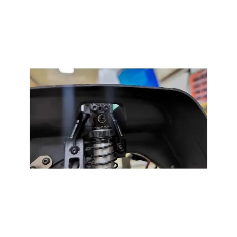 Damage-Free Carbon Fiber Suspension Lift Bracket – 10mm Height Raise for CROSSRC EMO XL2 1/8 RC Crawler (Upgrade Accessory)