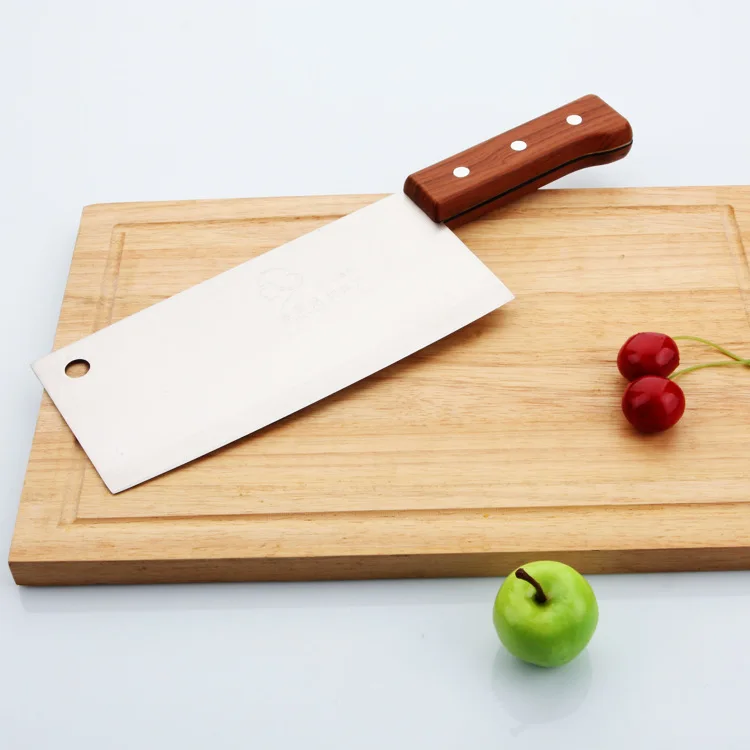 Chinese Slicer Knife Super Sharp Blade 7 Inch Full Tang Kitchen Knife Fast Slicing Meat Fish Fillet KnIves Chef Cooking Tools