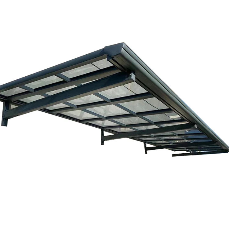 

Aluminum Manual Windproof New Design Outdoor Canopy Waterproof Outdoor Aluminum Pergola Awning Patio Cover