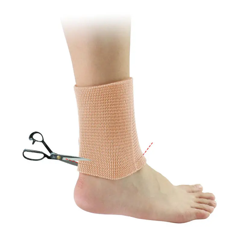 قطعة واحدة من أكمام جل الكاحل المبطنة للتزلج - جوارب واقية للتزلج على الجليد وهوكي الجليد ورياضات ركوب الخيل