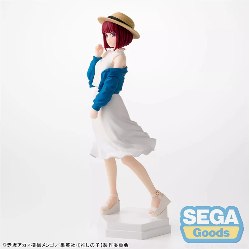 SEGA Desktop x Decorare Collezioni OSHI NO KO Arima Kana Abito bianco Ver. Giocattolo da collezione di modelli di action figure anime in PVC 16CM