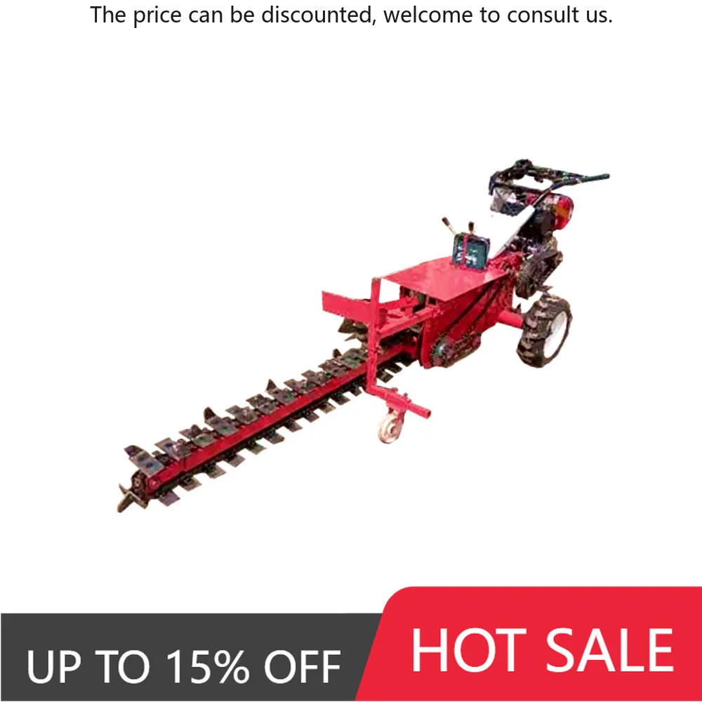 

15HP Trenching Machine Cable Trenching Machine Chain Trencher