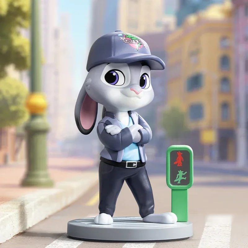 

POP MART Disney Zootopia next Adventure Series Kawaii Аниме Фигурка Слепая коробка Сюрприз Mystery Dolls для девочек