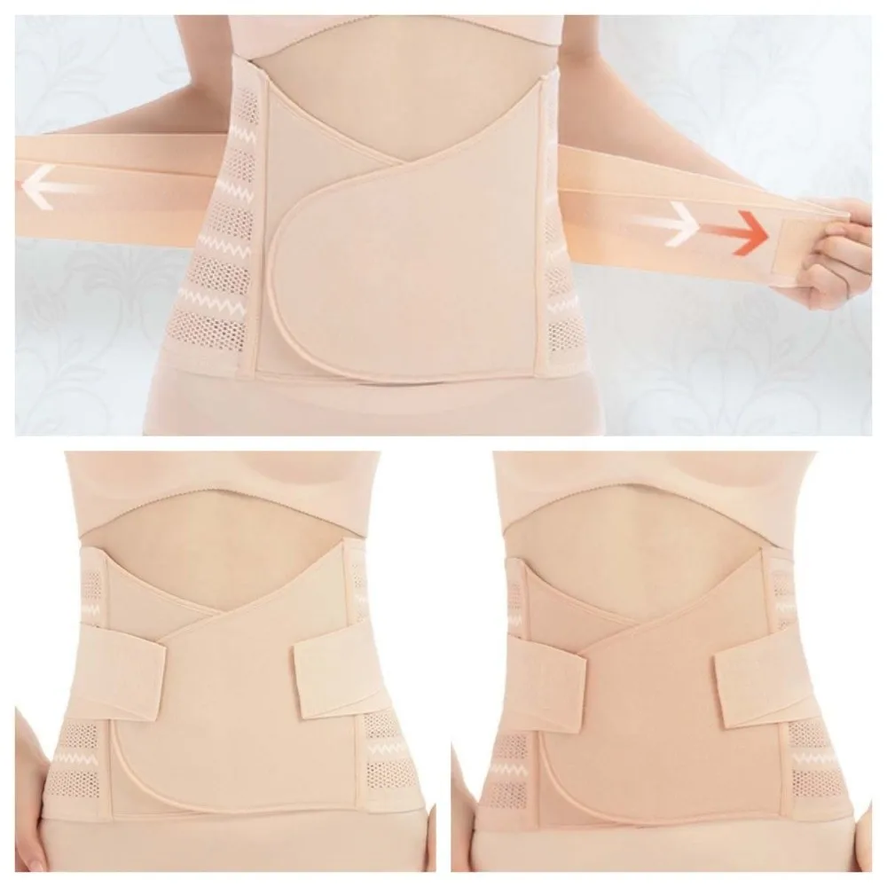 

Тонкий послеродовой корректирующий пояс, бесшовный, самоклеящийся, дышащий, для уменьшения объемов живота, утягивающий, для похудения, послеродовой.