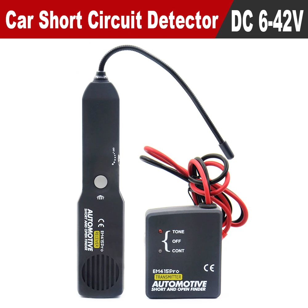 

Car Automotive Short & Open Finder EM415PRO Car Short Circuit Detector Car Repair Tool detector Track the cables or wires