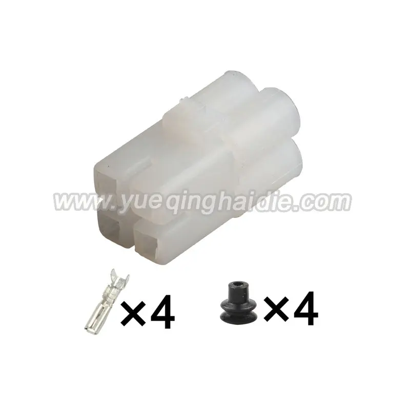 4 Pin Connector Series Unwaterproof Male Connector Cable Plug Motorcycle Electrical Harnesses Wiring Harness 6180-4331
