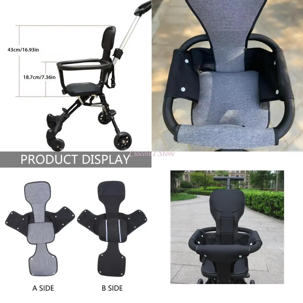 

Y1UB Lovely Baby Pram Cushion Safety Safety Стул внутренний защитный коврик мягкий и удобный коврик