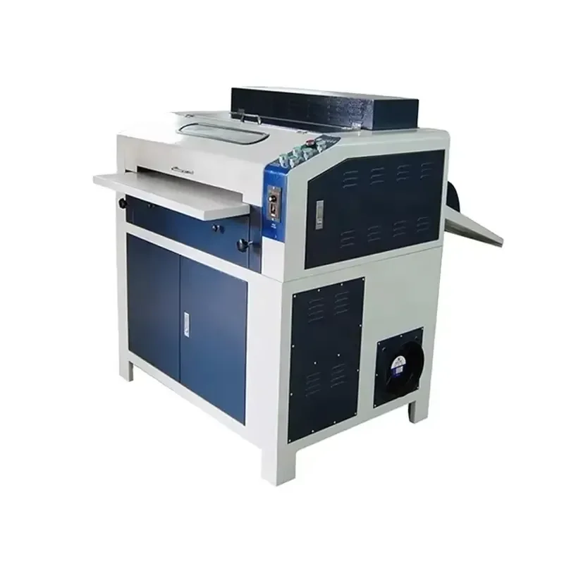 for Desktop Paper UV Coater Mini UV Varnish Coating Machine for Paper Card Photo Protective Glossy Finish