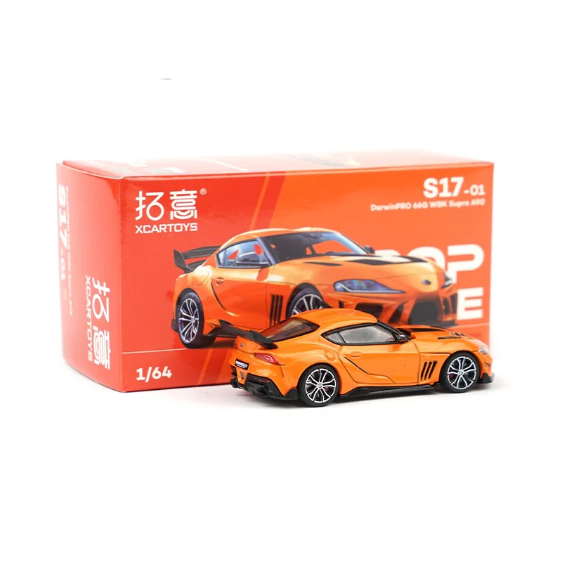 

Diecast 1:64 Scale Supra A90 Alloy Car Model Collection Souvenir Display Ornaments Vehicle Toy