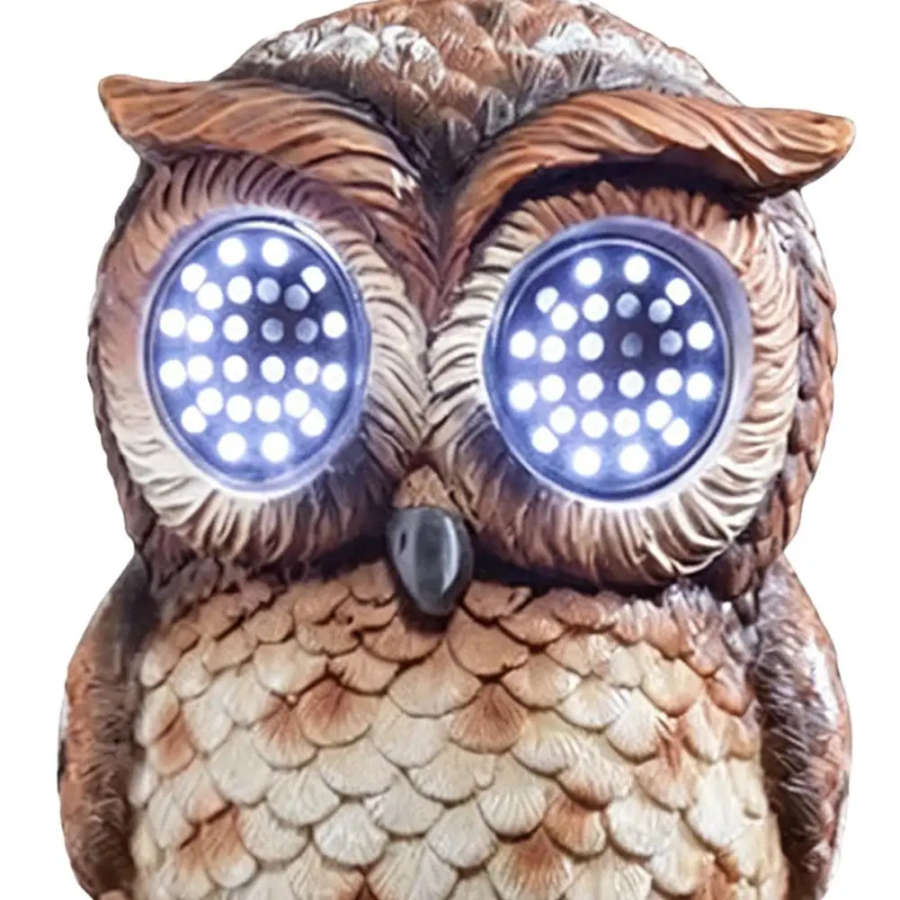 Solar Garden Lights Easy Install Solar Lights Eyes Solar Lamp with Motion Sensor Outdoor Waterproof Garden Figurines Blinking