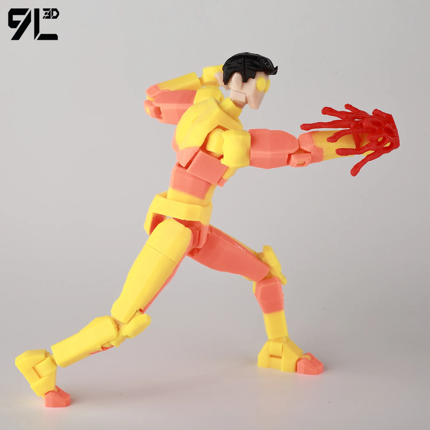 9L3D Dummy Lucky13 Niezniszczalny, odporny na pociski ​   Figurka akcji Mark Multi-Jointed Shapeshift Toys, figurka do walki, pozycja akcji, prezent urodzinowy T13