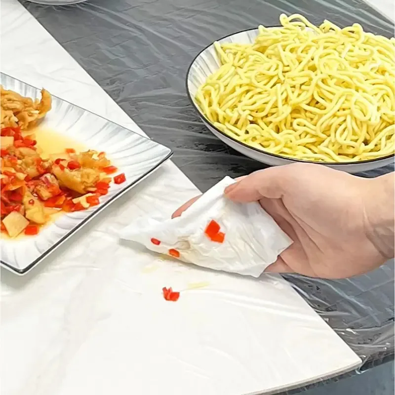 بولي كلوريد الفينيل المجهزة مفرش المائدة المرنة المستديرة شفافة مقاوم للماء النفط واقية غطاء الطاولة حامي القماش طاولة طعام يغطي المنزل