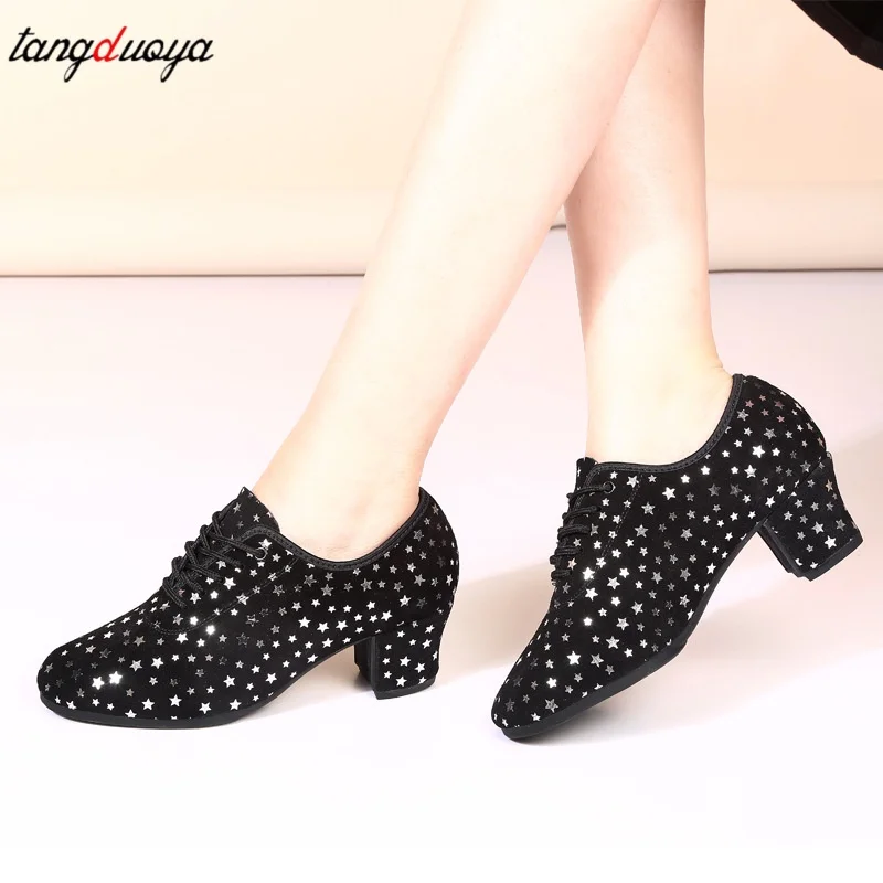 

Modern Dance Shoes For Women Jazz Latin Ballroom Salsa Dancing Shoe Ladies Adults Tango Practice Training Sneakers