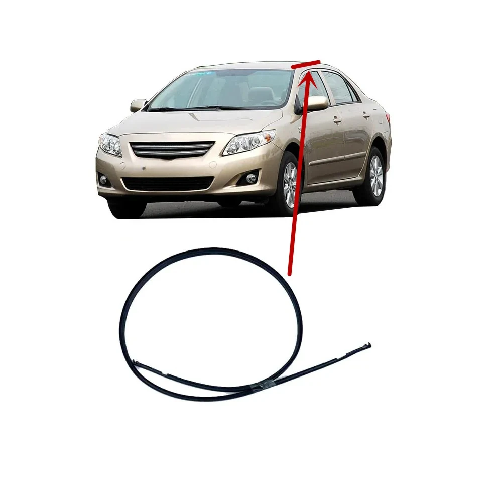 

1 or 2 Pieces Roof Rubber Strip for Toyota Corolla 2007-2014 Protector Weatherstrip Waterproof Rain Seal for Corolla Aceesories