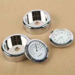 Windshield Temp Dial Clock For Harley Honda Suzuki Yamaha Motorcycle Accessories