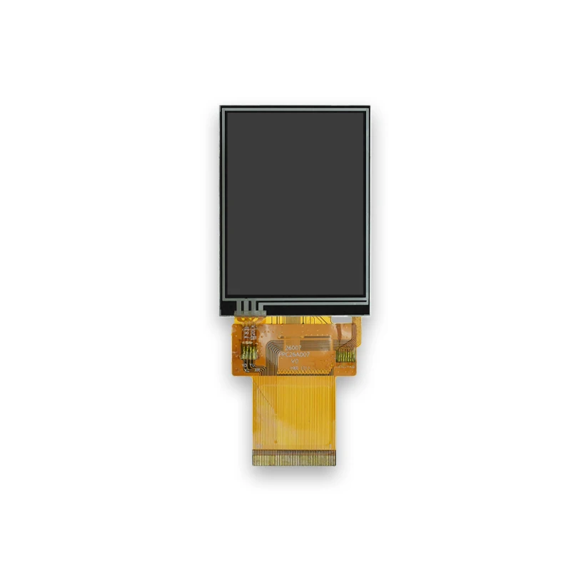 2.6 inch multiple interface full viewing angle Industrial LCD display module with resistive touch