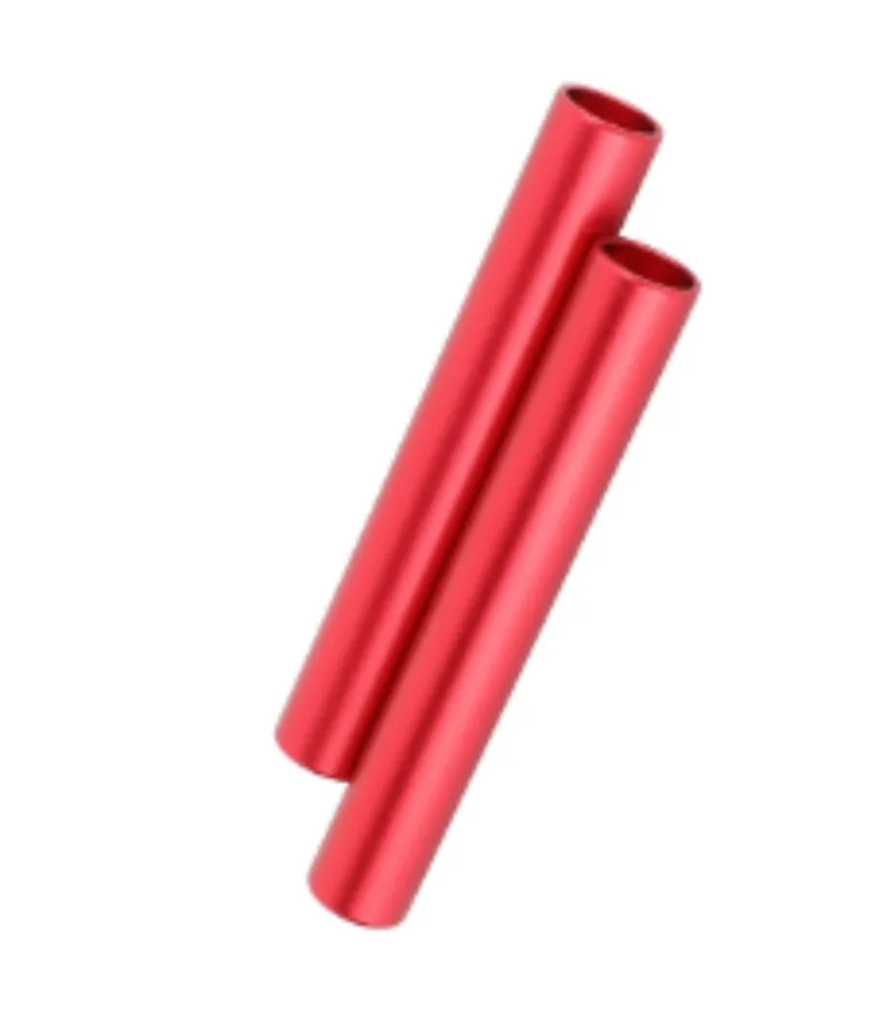 Suitable For 15mm Aluminum Rod 10cm Long with M12 Thread, Camera Rig Rail Extension Tube 1 Pair