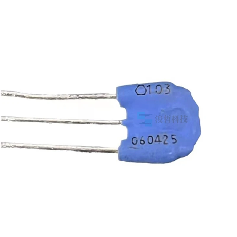 100pcs/ ZJSR5101-103TA 10nF 50V 5A 80,-20 35MHz 3 Terminal Feedthrough Capacitor Filter