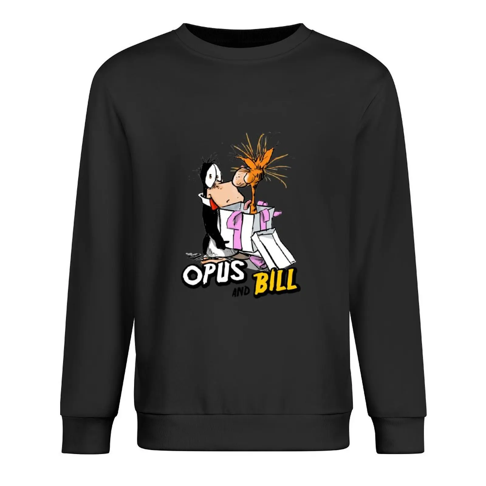 

Bill and Opus Pullover men's sweat-shirt japanese style men's clothing tracksuit men men sweatshirt