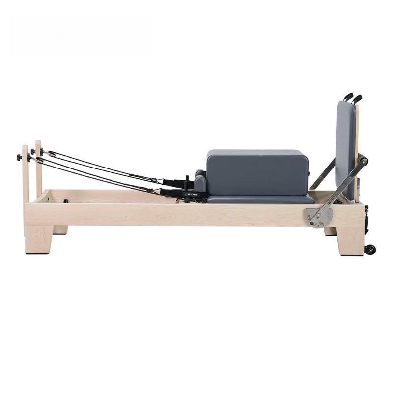 

YTYIN ONEMAX Professional Pilates Reformer - Classic Stable Maple Wood Equipment for Studios