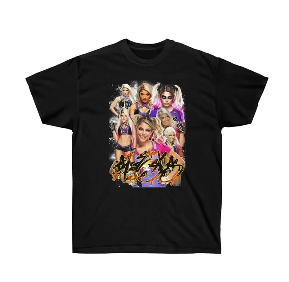 2025 offre spéciale t-shirts Alexa Bliss lutte sport t-shirt célèbre lutteur FANS homme vêtements Streetwear
