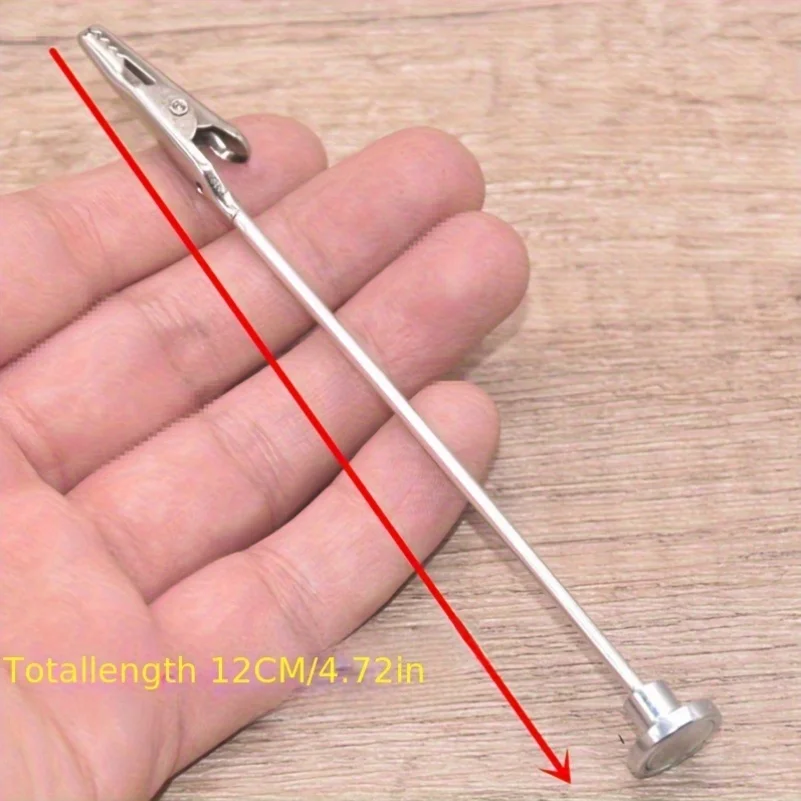 Stainless Steel Mosquito Coil Bracket Durable Strong Magnetic Magnetic Support Frame Multi-function Ash Tray Base Incense Clip