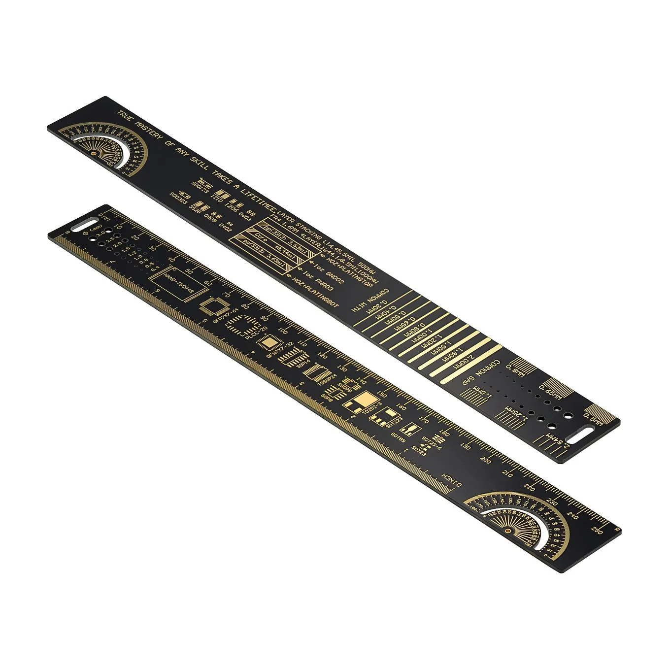 Lineal PCB Lineal Engineering PCB Packung einheit 15cm 20cm 25cm 30cm – Detail 4