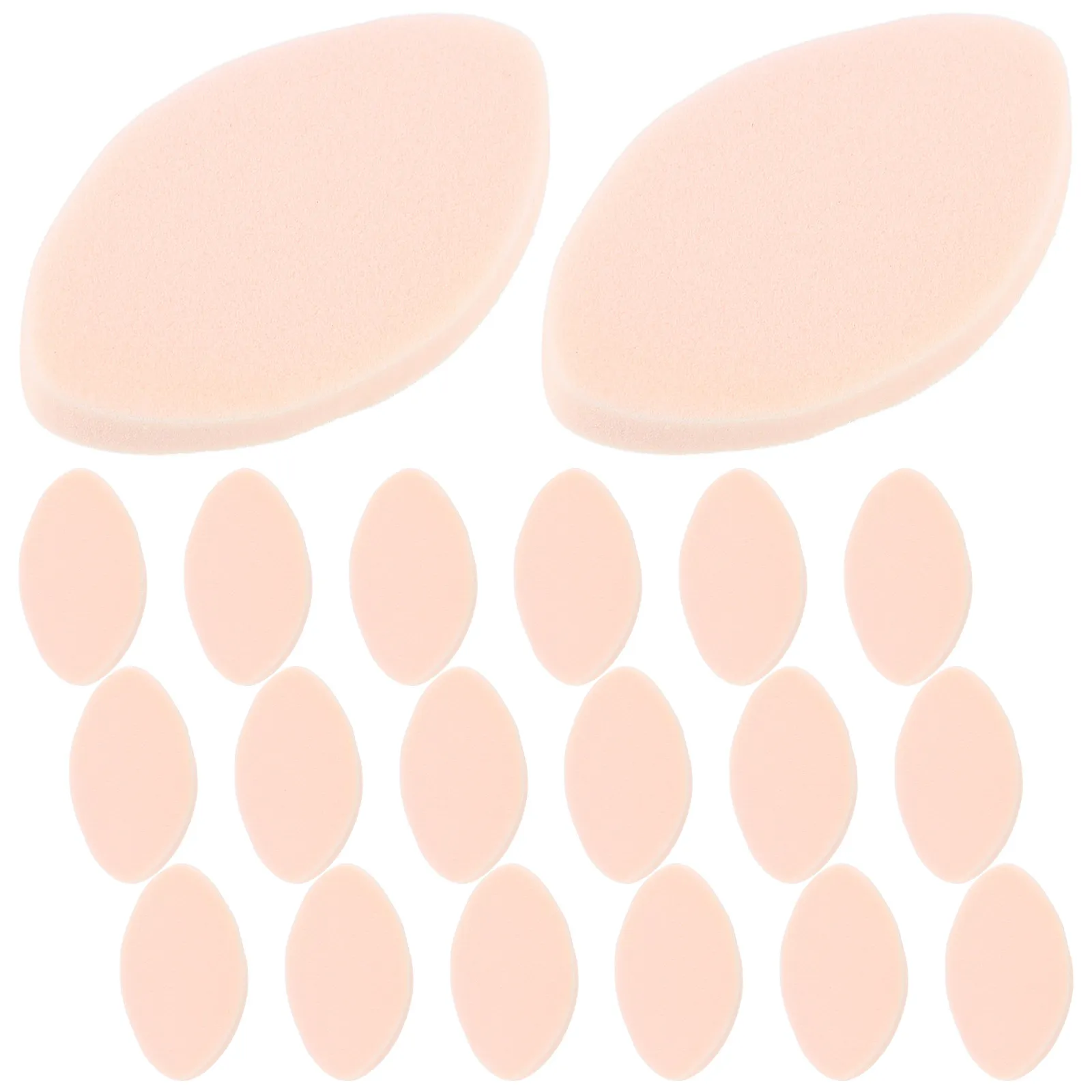 Beginner Eyelash Practice Sponge Soft Foam Eye Shaped Lash Training Pad Multicolor Lash Extension Tool Clear Mapping Zones