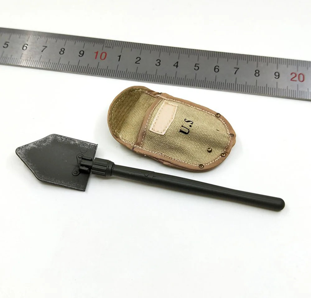 Facepoolfigure FP006 1/6 WWII US 101st Airborne Private 1st Battalion Ryan Engineer Military Shovel Bag Can Be Fold Model