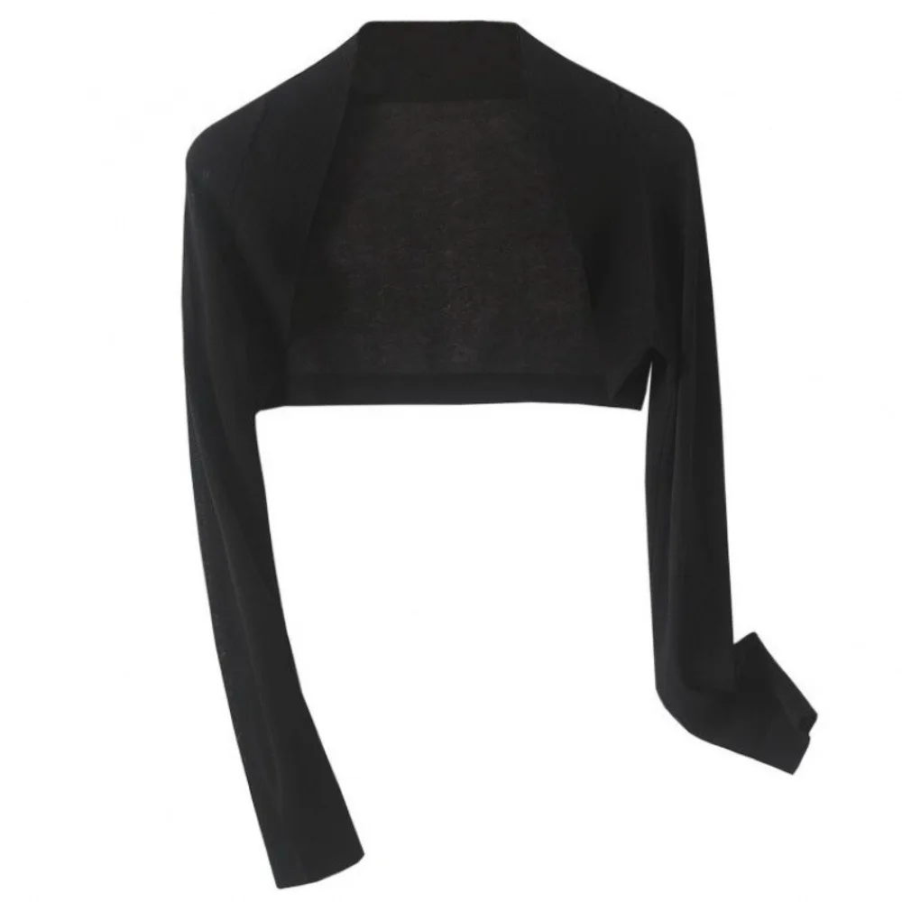 

New Solid Color Cardigan Long Sleeve All-match Basic Sunscreen Shawl Sunscreen Thin Outerwear Casual