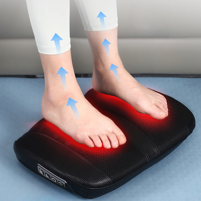 

Home Foot Massager, Multi-function Foot Massage Cushion, Heated Sole Massager, Convenient and Comfortable Hand Massager