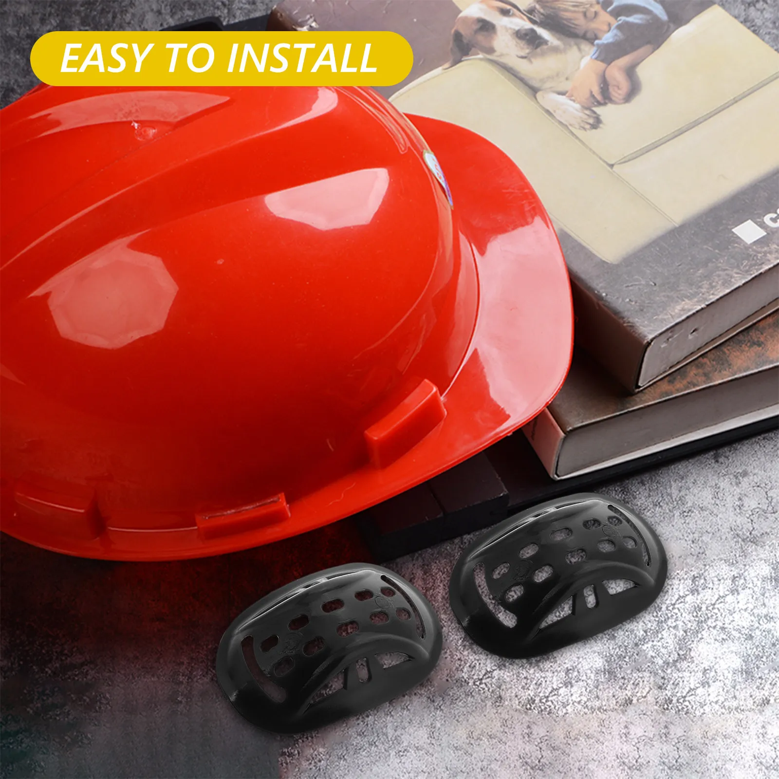 4Pcs Protective Chin Pad Set Soft Silicone Chin Cups for Electric Bikes Motorcycles Skating Cycling Construction Safety