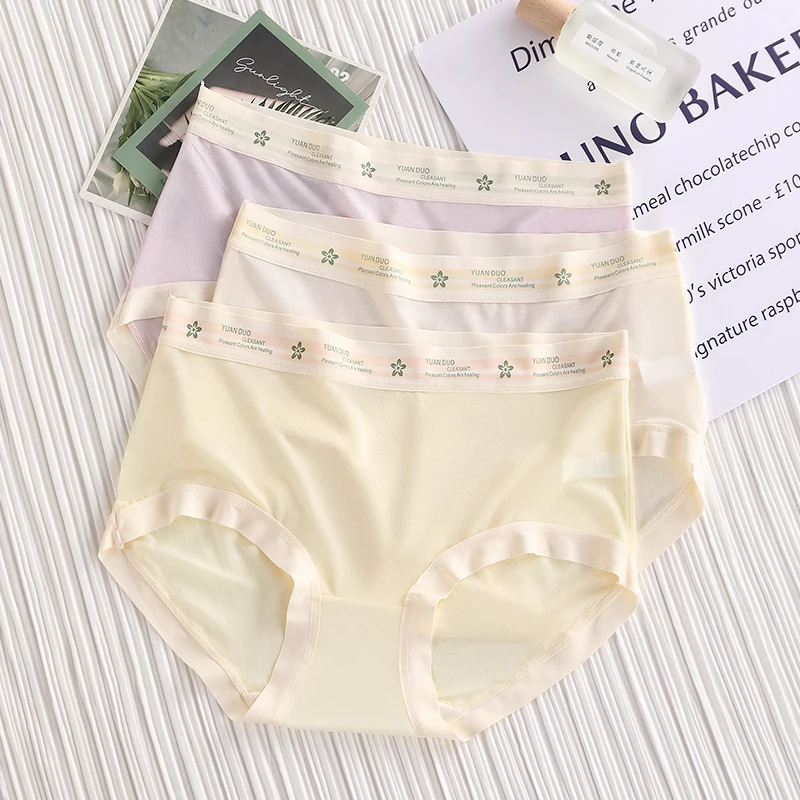 Женские трусы, модные бесшовные трусики из ледяного шелка для женщин, микро нижнее белье, прозрачное нижнее белье Linergie, сексуальный комплект, женский пакет