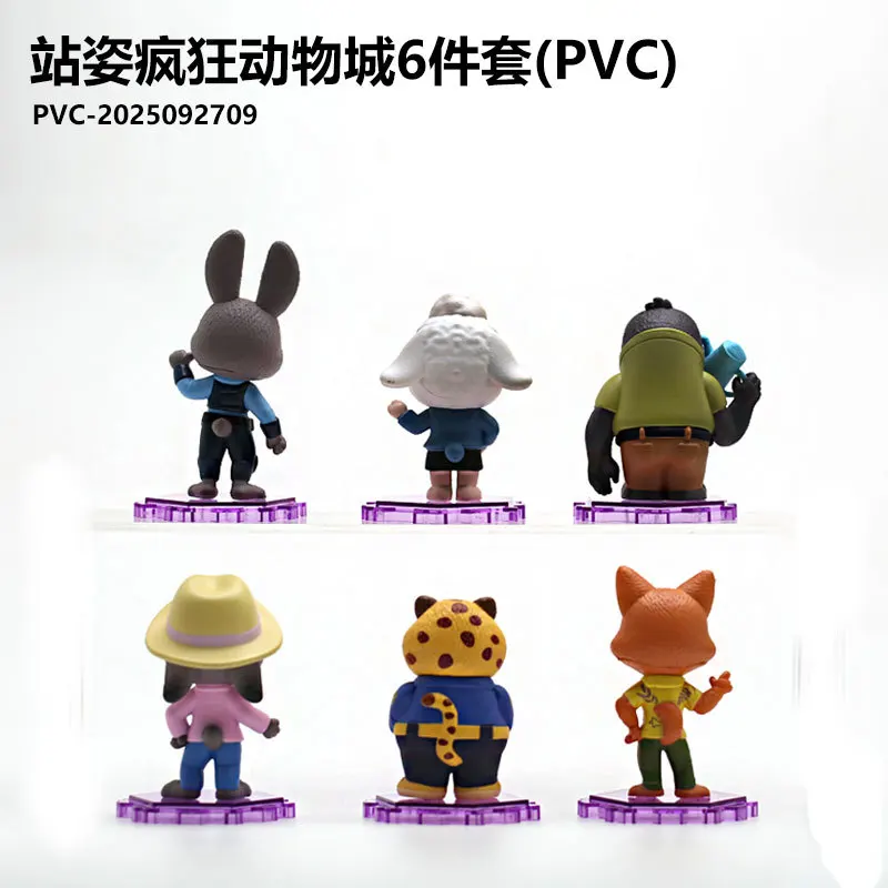 2026 Disney Zootopia 2 Blind Box Spielzeug Judy und Nick Stehende Figur Sammlerstück Geschenk für Fans Spielzeug Anime Figur Geschenk