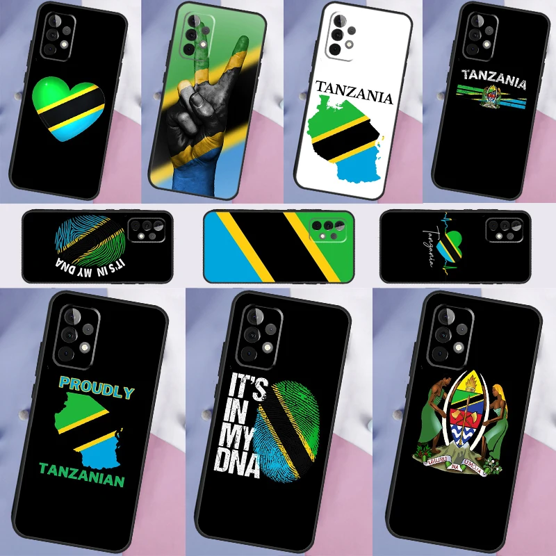 Tanzania Flag For Samsung Galaxy A54 A34 A14 A21S A51 A71 A12 A22 A52 A13 A53 A23 A33 A32 Case Cover