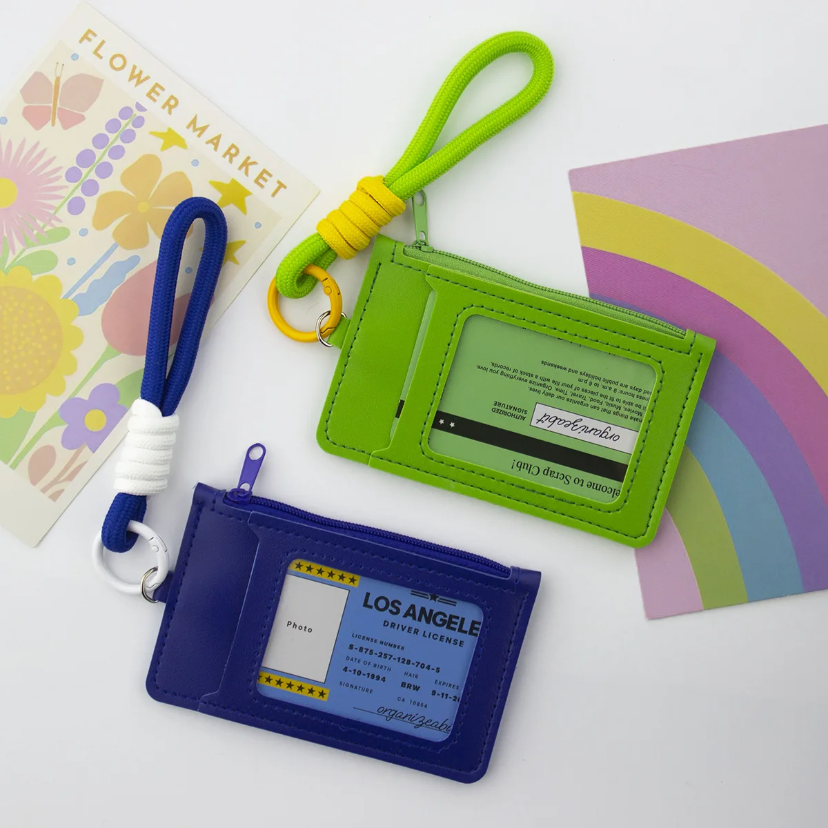 

Portable Card Wallet Pocket Pouch Credit Card Case For Shopping Gift Party