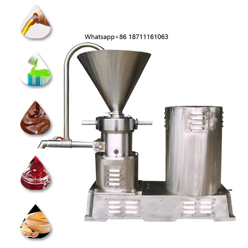 Stainless Steel Multifunctional Grain Meat Grinder Machine for Factory Restaurant Home Use Colloid Mill Corn Flour Nut Butter