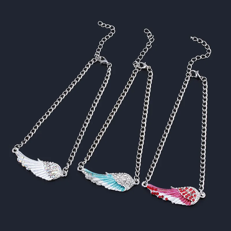 angel wing bracelet Pendant Bracelet for Women Stainless Steel Beads Chain Bracelet Fashion Kpop 2025 New Jewelry Wedding Gift