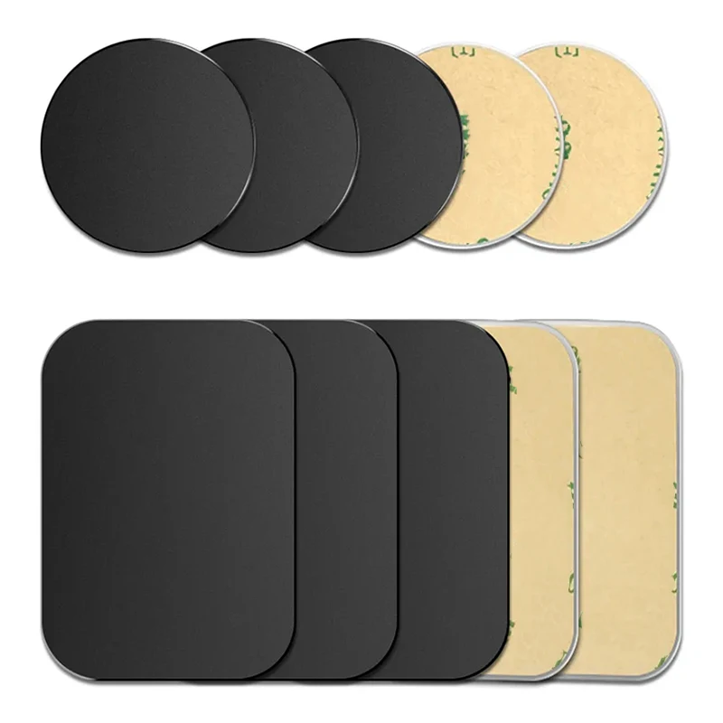 Magnetic Metal Plate For Magnetic Car Phone Holder Stand Universal Iron Sheet Sticker Stand Mobile Phone Magnet Holder Mount