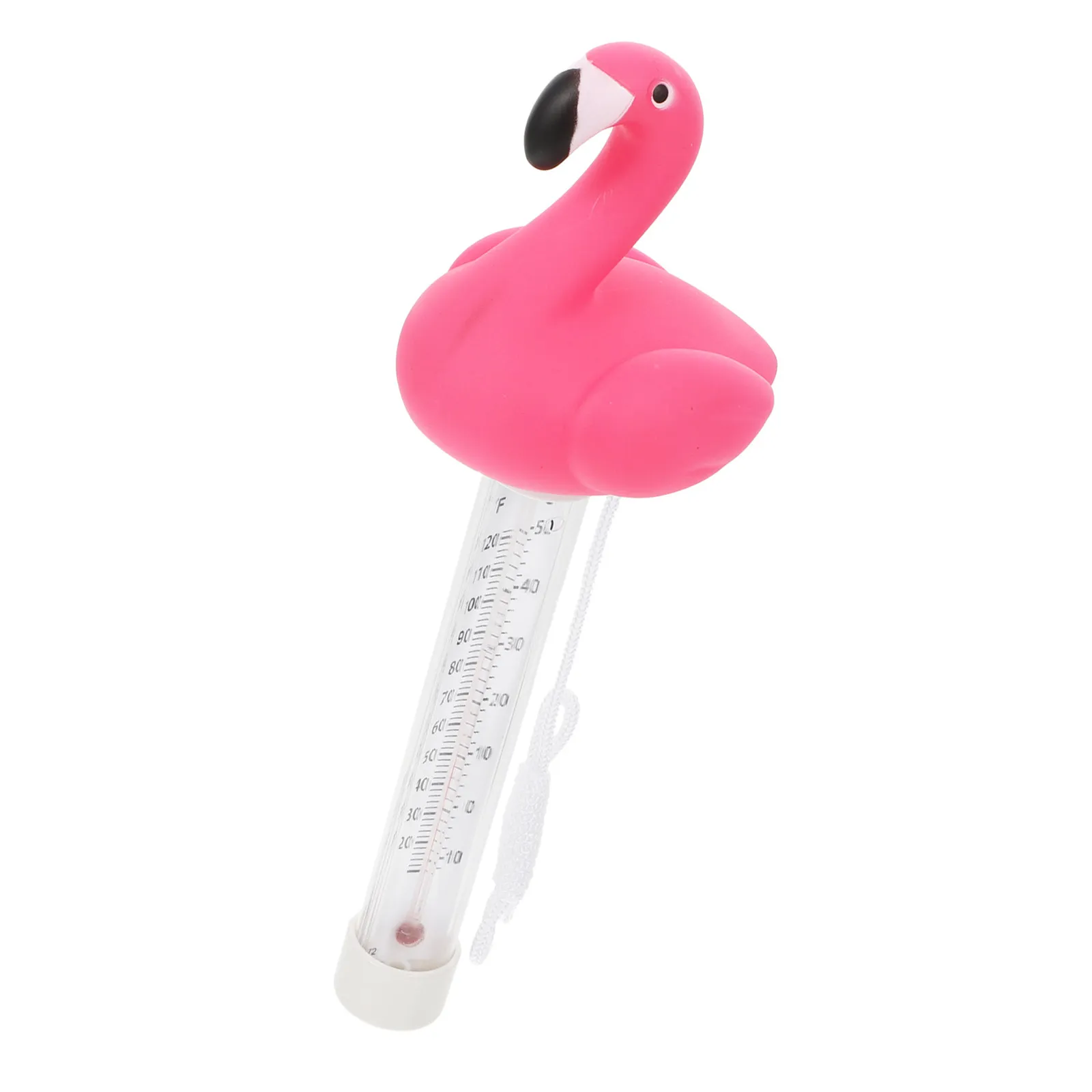 

1Pcs Water Thermometer Flamingo Floating Pe Material Swimming Pool Bathtub Fishpond Temperature Measurer Accurate Celsius