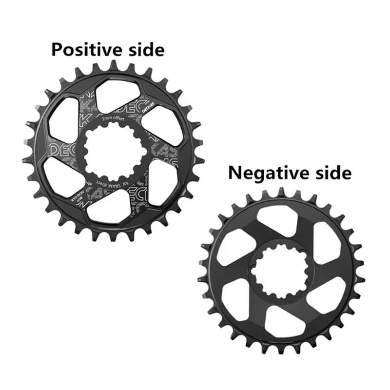 DECKAS DUB 3mm 6mm Offset Round Oval Chainring For Sram SX NX GX X01 XX1 MTB Crankset Aluminum Alloy Bicycle Parts