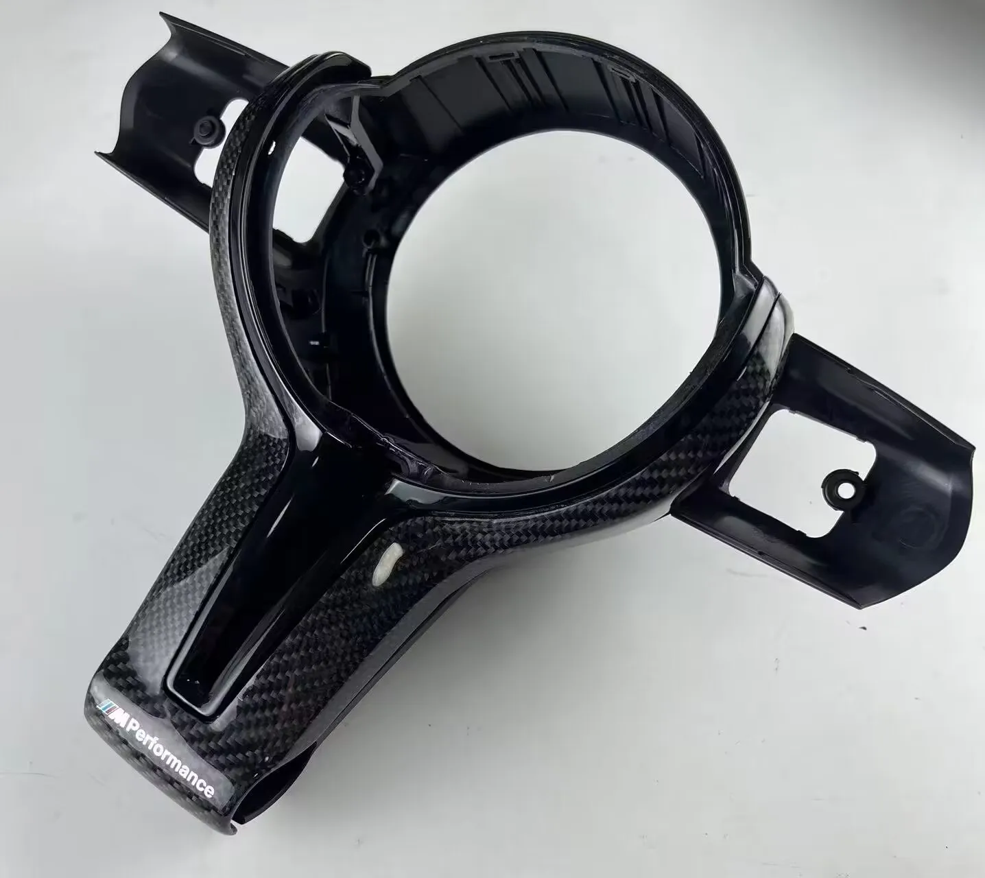 For BMW M Series F80 F82 F10 F06 F12 F13 F15 F16 M-sport F20 F22 F30 F31 F32 F33 F36  Steering Wheel Trim Carbon Fiber