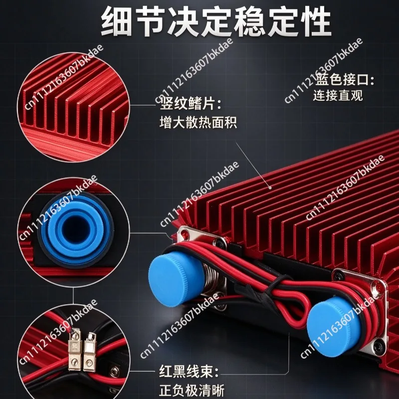 1pcs BJ-300 Power Amplifier 100W FM 200W AM 300W SSB 3-30MHZ Mini-size and High Power CB Radio Amplifier BJ-300plus