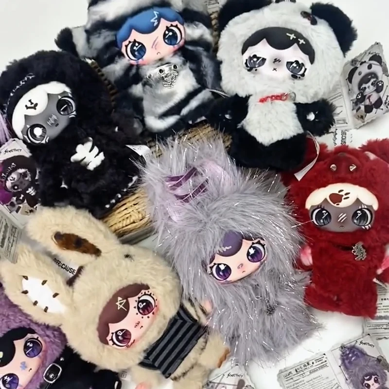

Lulumi The Seventh Pain Series Blind Box Dark Lulumi Vinyl Plush Blind Doll Anime Figure Mystery Box Bag Pendant Holiday Gift
