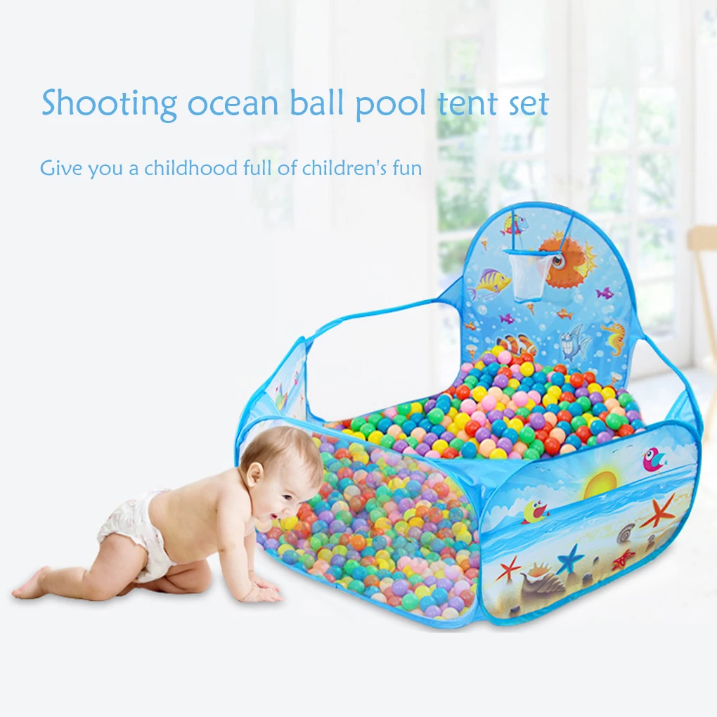 Play Tent Ball Pool Portable Baby Playground Lightweight Large Balls Pits Camping Pools Outdoor Toys for Room Decor Gift